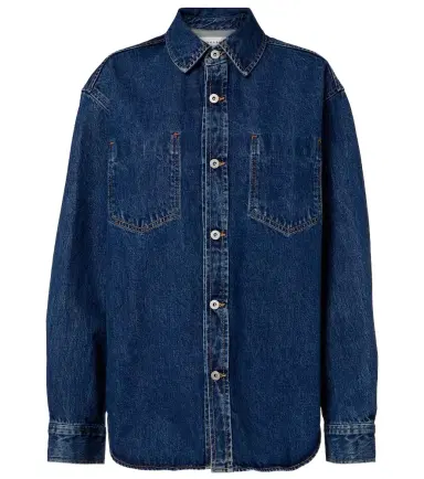 SLVRLAKE Avery denim shirt | Thumbnail 1 SLVRLAKE Avery denim shirt | Thumbnail 1