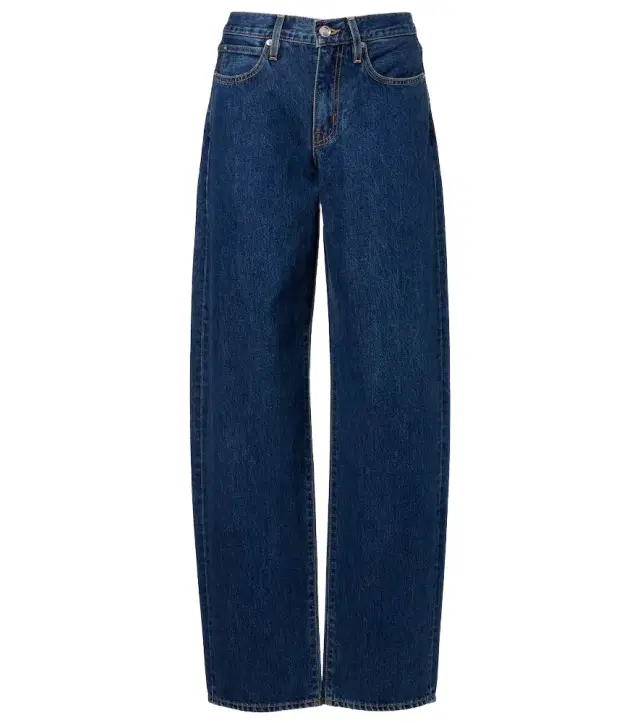 Slvrlake Tess Long low-rise barrel-leg jeans