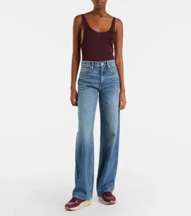 SLVRLAKE Cassie faded wide-leg jeans | Thumbnail 4 SLVRLAKE Cassie faded wide-leg jeans | Thumbnail 4