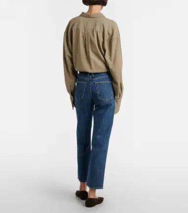 SLVRLAKE London cropped high-rise straight jeans | Thumbnail 5
