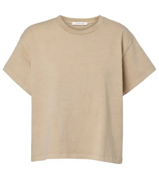 Square cotton jersey T-shirt