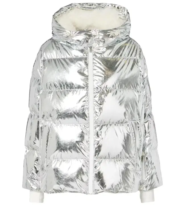 Yves Salomon Hooded down ski jacket