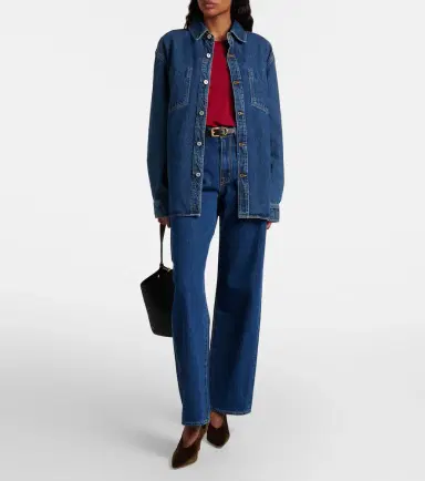 SLVRLAKE Grace wide-leg jeans | Thumbnail 3
