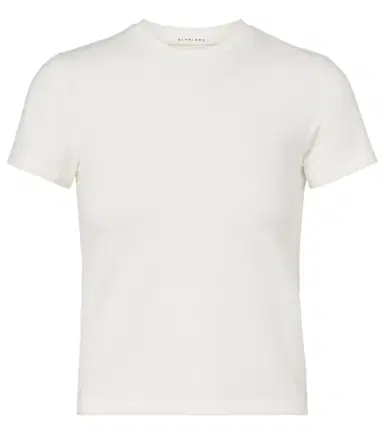 Slvrlake Fitted cotton-blend T-shirt | Thumbnail 1