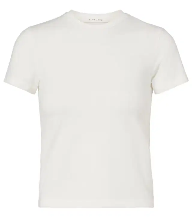 Slvrlake Fitted cotton-blend T-shirt