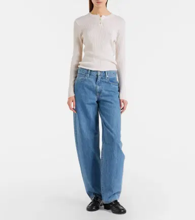 SLVRLAKE Ella barrel-leg jeans | Thumbnail 3