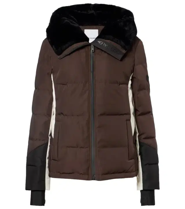 Yves Salomon 64cm down-filled jacket