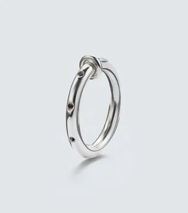 Spinelli Kilcollin Ovio sterling silver ring with diamonds | Thumbnail 3 Spinelli Kilcollin Ovio sterling silver ring with diamonds | Thumbnail 3