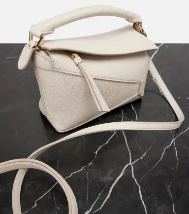 Loewe Puzzle Edge Mini leather top-handle bag | Thumbnail 3