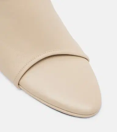CHRISTEN Strap Stretch 75 leather wedge mules | Thumbnail 2 CHRISTEN Strap Stretch 75 leather wedge mules | Thumbnail 2