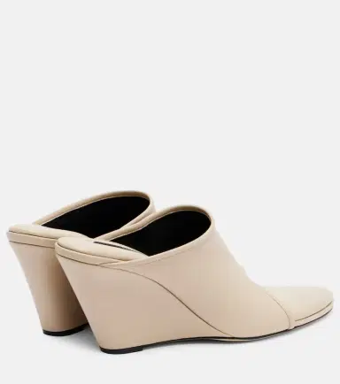 CHRISTEN Strap Stretch 75 leather wedge mules | Thumbnail 4 CHRISTEN Strap Stretch 75 leather wedge mules | Thumbnail 4