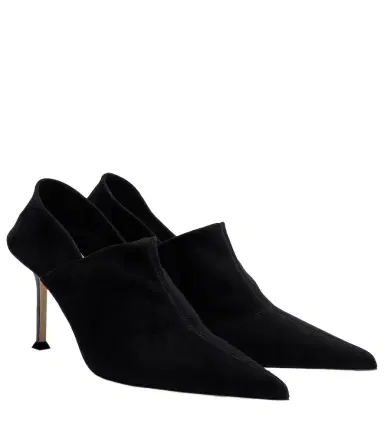 CHRISTEN Helix Stretch 75 suede pumps | Thumbnail 1