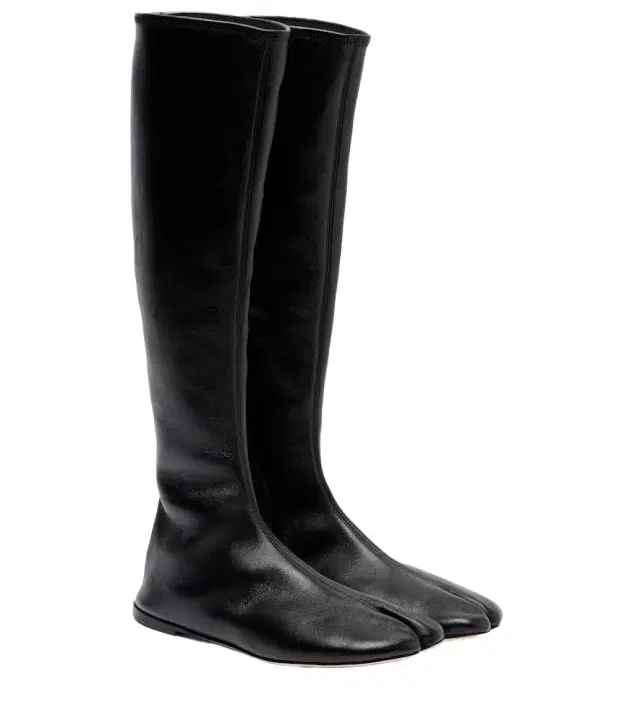 Christen Tabi leather knee-high boots