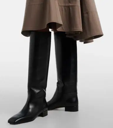 CHRISTEN Classic Square leather knee-high boots | Thumbnail 6 CHRISTEN Classic Square leather knee-high boots | Thumbnail 6