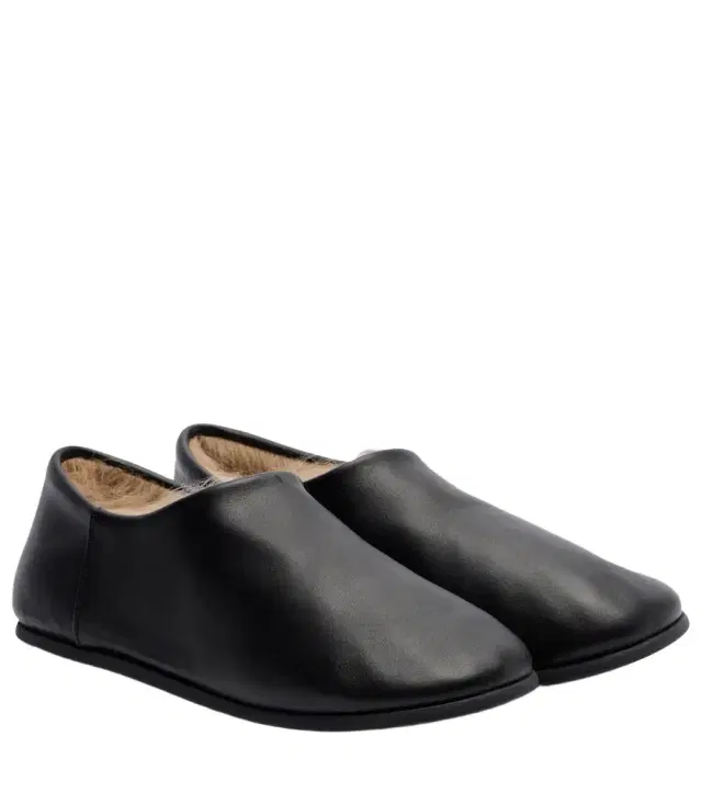 Christen Big Bootie leather slip-on shoes