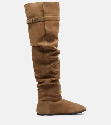 CHRISTEN Big Boot suede over-the-knee boots | Thumbnail 2