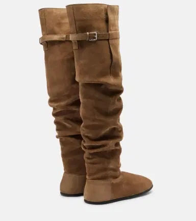 CHRISTEN Big Boot suede over-the-knee boots | Thumbnail 3