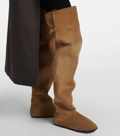 CHRISTEN Big Boot suede over-the-knee boots | Thumbnail 5