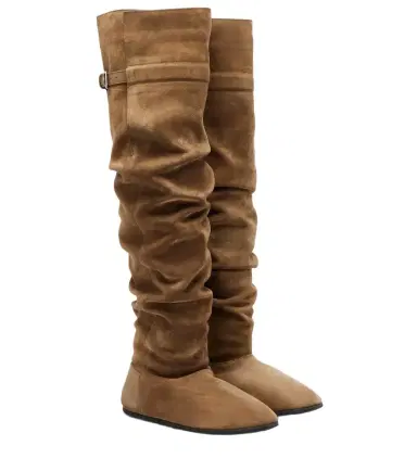 CHRISTEN Big Boot suede over-the-knee boots | Thumbnail 1