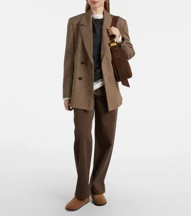 CHRISTEN Big Bootie shearling-trimmed suede slip-on shoes | Thumbnail 5 CHRISTEN Big Bootie shearling-trimmed suede slip-on shoes | Thumbnail 5