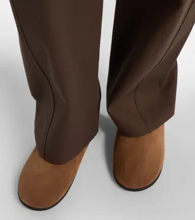 CHRISTEN Big Bootie shearling-trimmed suede slip-on shoes | Thumbnail 6 CHRISTEN Big Bootie shearling-trimmed suede slip-on shoes | Thumbnail 6