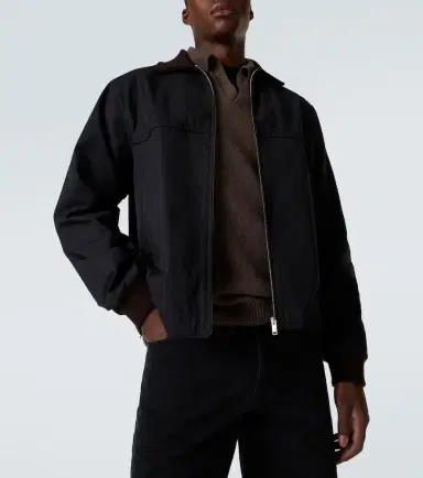The Row Mantis cotton gabardine blouson jacket | Thumbnail 3