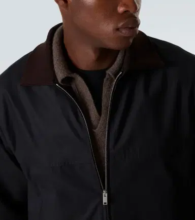 The Row Mantis cotton gabardine blouson jacket | Thumbnail 6