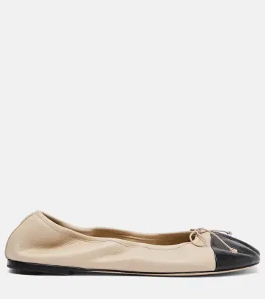 CHRISTEN Tabi leather ballet flats | Thumbnail 2