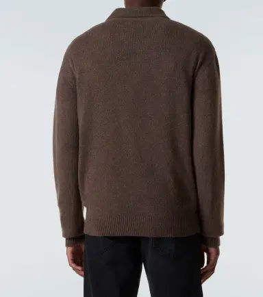 The Row Leach cashmere polo sweater | Thumbnail 4