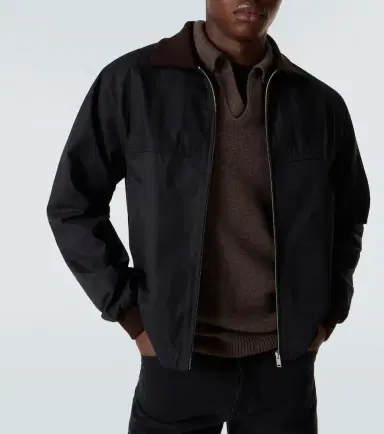 The Row Leach cashmere polo sweater | Thumbnail 5