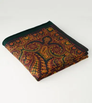 Etro Paisley wool and silk-blend throw | Thumbnail 2