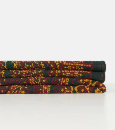 Etro Paisley wool and silk-blend throw | Thumbnail 4