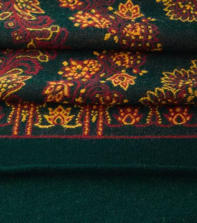 Etro Paisley wool and silk-blend throw | Thumbnail 5