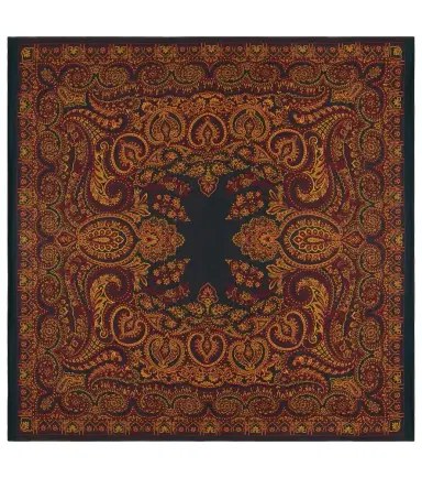 Etro Paisley wool and silk-blend throw | Thumbnail 1