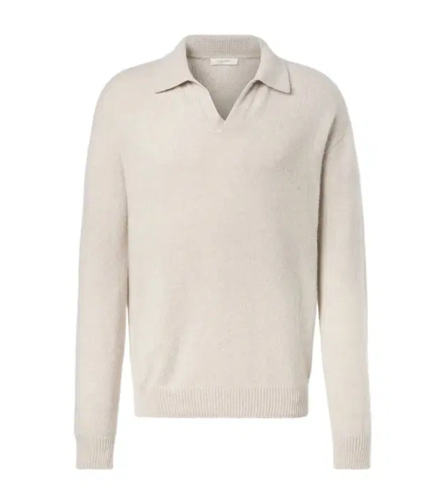 The Row Leach cashmere polo sweater