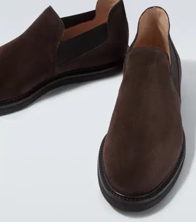 The Row Parker suede slip-on shoes | Thumbnail 2