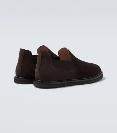 The Row Parker suede slip-on shoes | Thumbnail 5