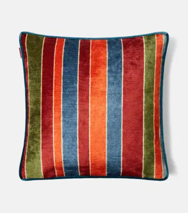 Etro Nimphea floral velvet cushion | Thumbnail 2