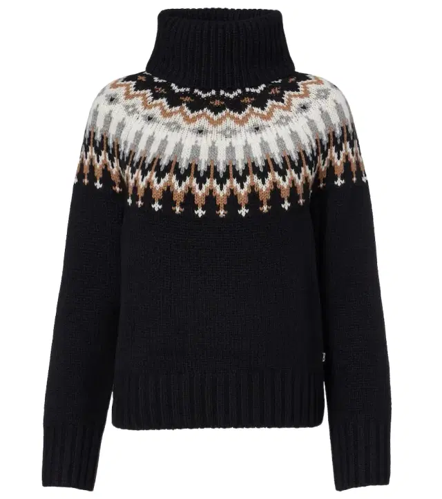 Bogner Ingrid jacquard cashmere turtleneck sweater