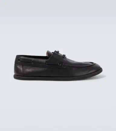 The Row Novus leather boat shoes | Thumbnail 5 The Row Novus leather boat shoes | Thumbnail 5
