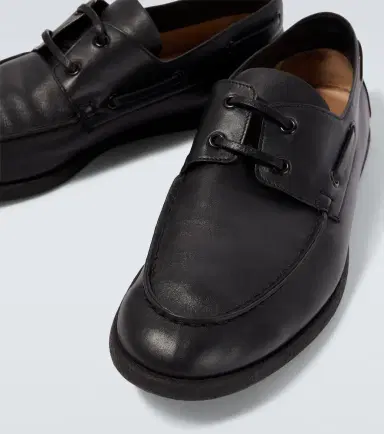 The Row Novus leather boat shoes | Thumbnail 6 The Row Novus leather boat shoes | Thumbnail 6