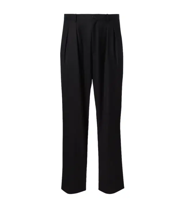 The Row Corley virgin wool flannel wide-leg pants