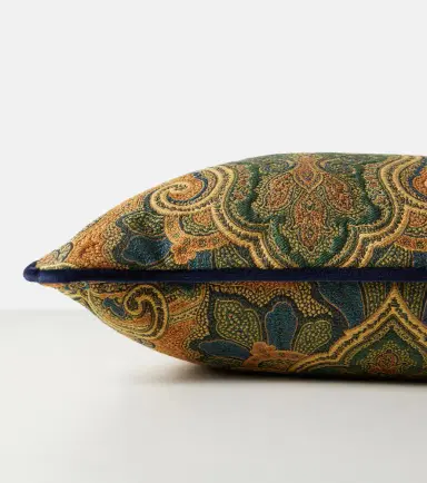 Etro Deosai paisley jacquard cushion | Thumbnail 4