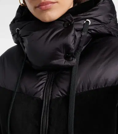 Bogner Cathy velvet-trimmed down jacket | Thumbnail 3