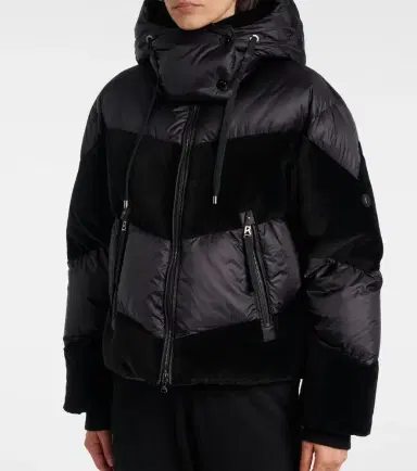Bogner Cathy velvet-trimmed down jacket | Thumbnail 4