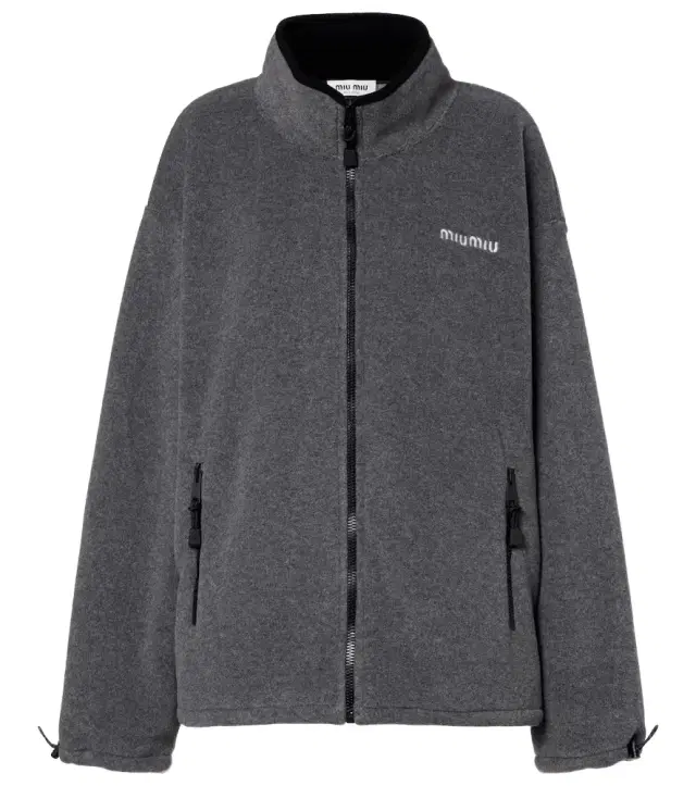 Logo oversized fleece sweatshirt