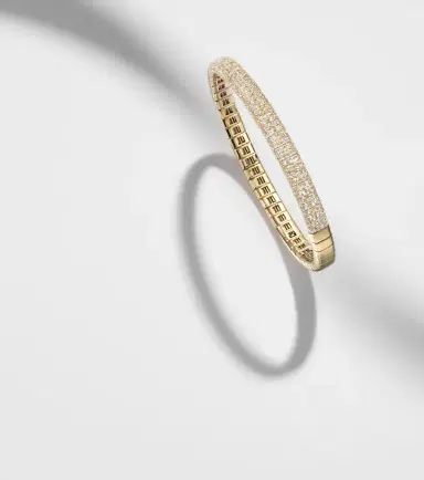 SHAY JEWELRY Stretch 18kt gold bracelet with diamonds | Thumbnail 3 SHAY JEWELRY Stretch 18kt gold bracelet with diamonds | Thumbnail 3