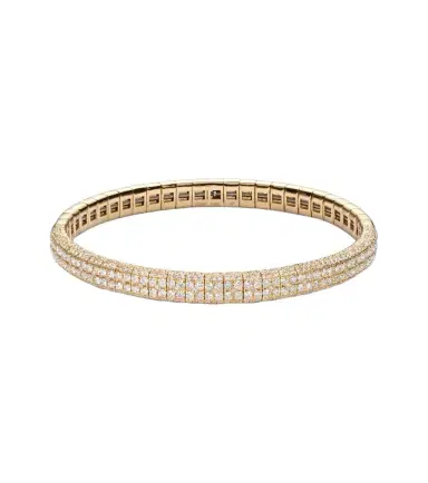 SHAY JEWELRY Stretch 18kt gold bracelet with diamonds | Thumbnail 1 SHAY JEWELRY Stretch 18kt gold bracelet with diamonds | Thumbnail 1