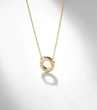 SHAY JEWELRY 18kt gold pendant necklace with diamonds | Thumbnail 6