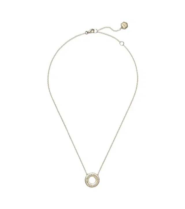 Shay Jewelry 18kt gold pendant necklace with diamonds